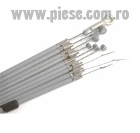 Set cabluri scutere LML Star / Deluxe - Vespa P - Vespa PX 80 - PX 100 - PX 125 - PX 150 - PX 200 (kit 8 cabluri)
